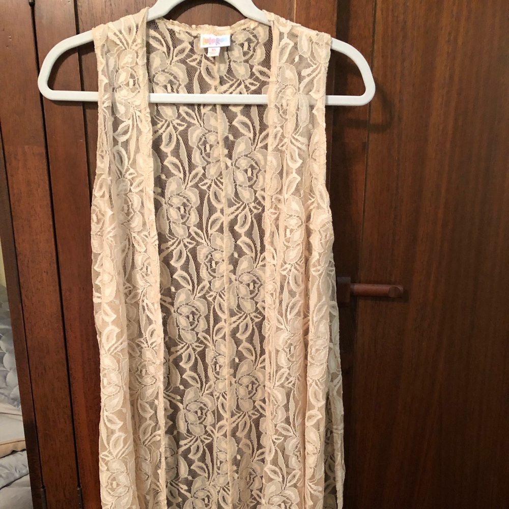 LuLaRoe Lace Vest